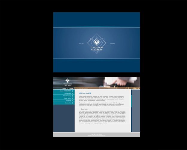 طراحی وب سایت Turquoise