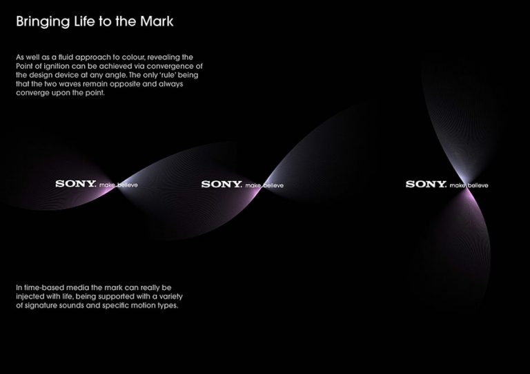طراحی شعارهای تبلیغاتی سونی