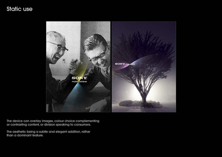 طراحی شعارهای تبلیغاتی سونی