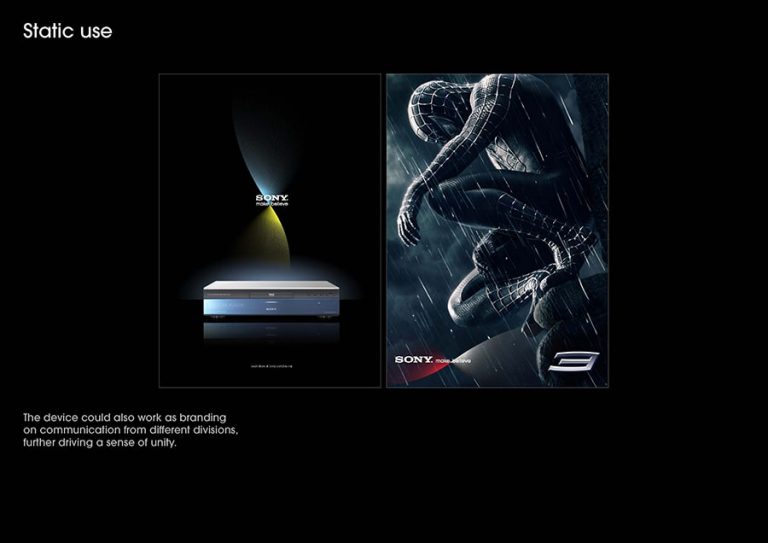 طراحی شعارهای تبلیغاتی سونی