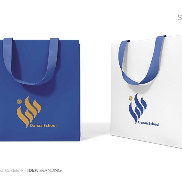 پروژه طراحی هویت سازمانی دانا اسکول توسط آژانس برندینگ ایده