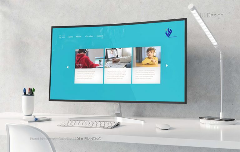 پروژه طراحی هویت سازمانی مدرسه دانا توسط آژانس برندینگ ایده