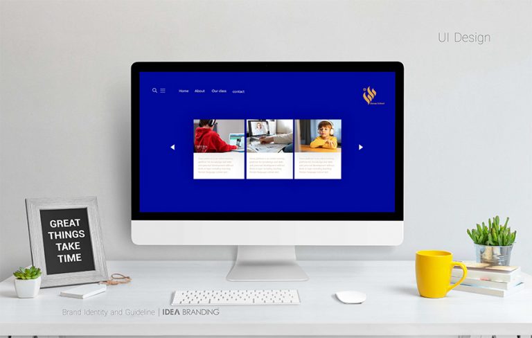 پروژه طراحی هویت سازمانی مدرسه دانا توسط آژانس برندینگ ایده