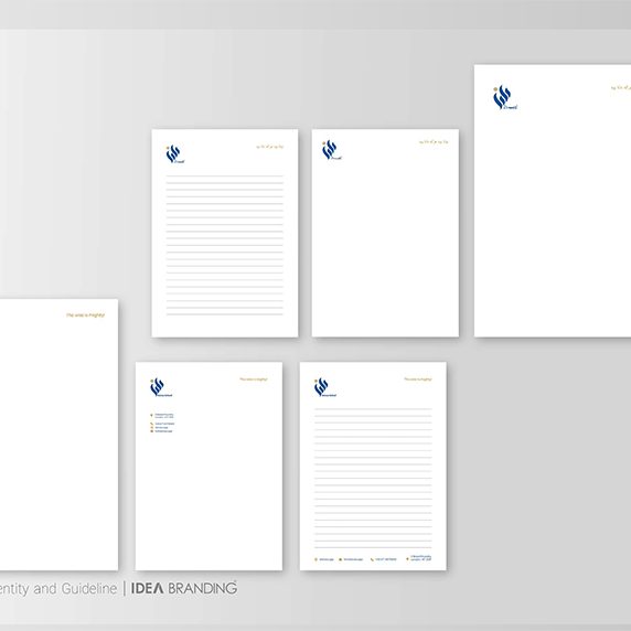 پروژه طراحی هویت سازمانی دانا اسکول