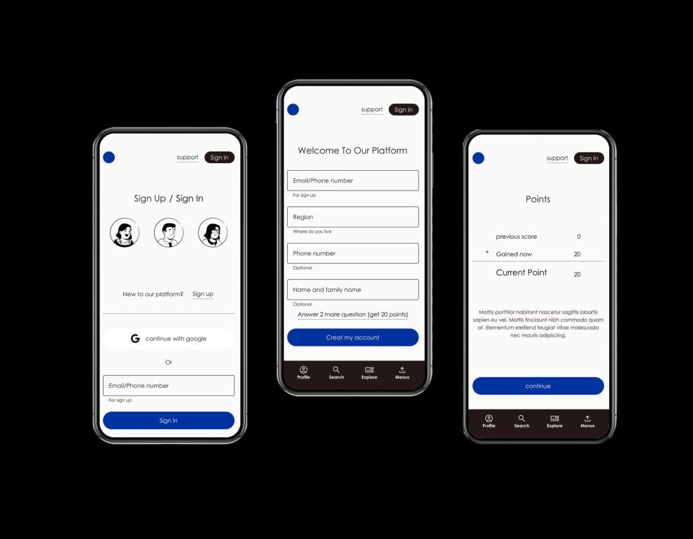 طراحی اپلیکیشن مدرسه دانا